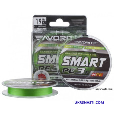 Шнур Favorite Smart PE 3x 150 м Цвет l.green #0.15